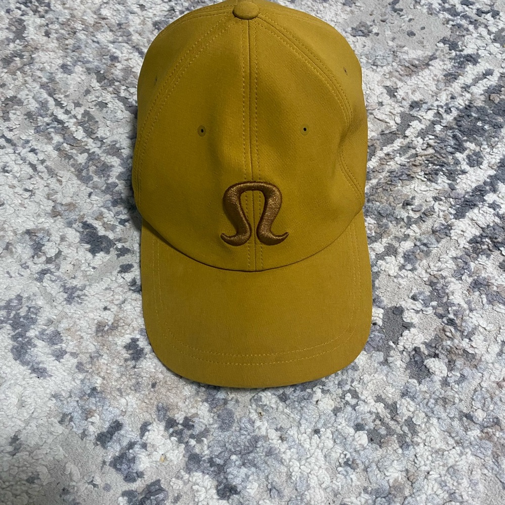 Lululemon Mustard Yellow Cap